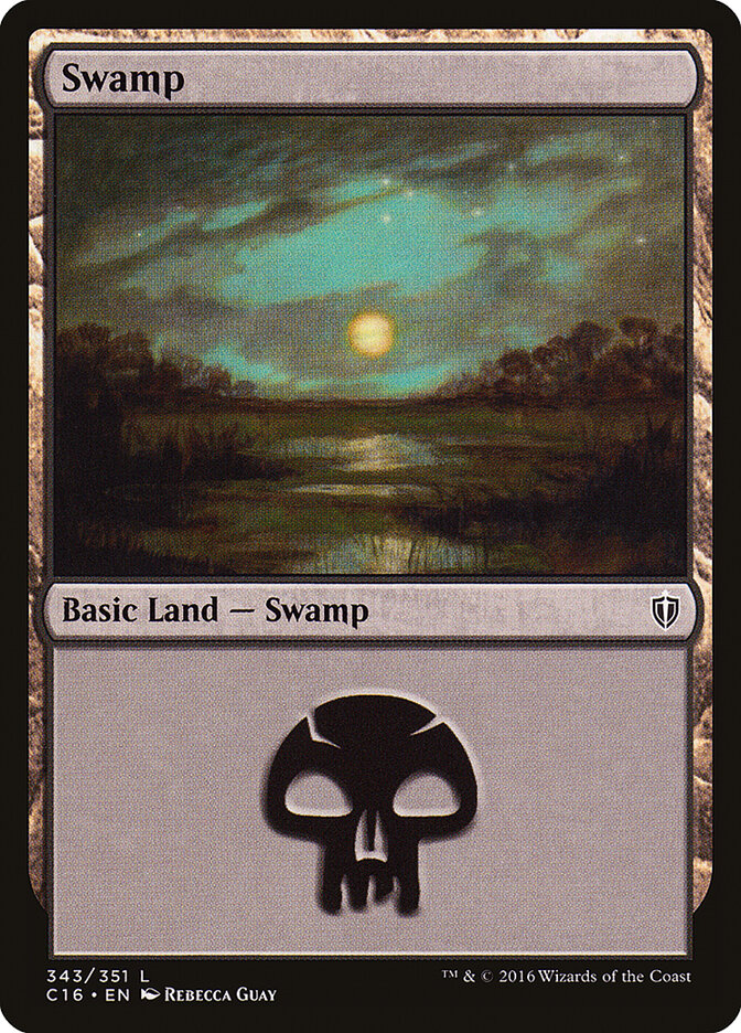 Swamp card front