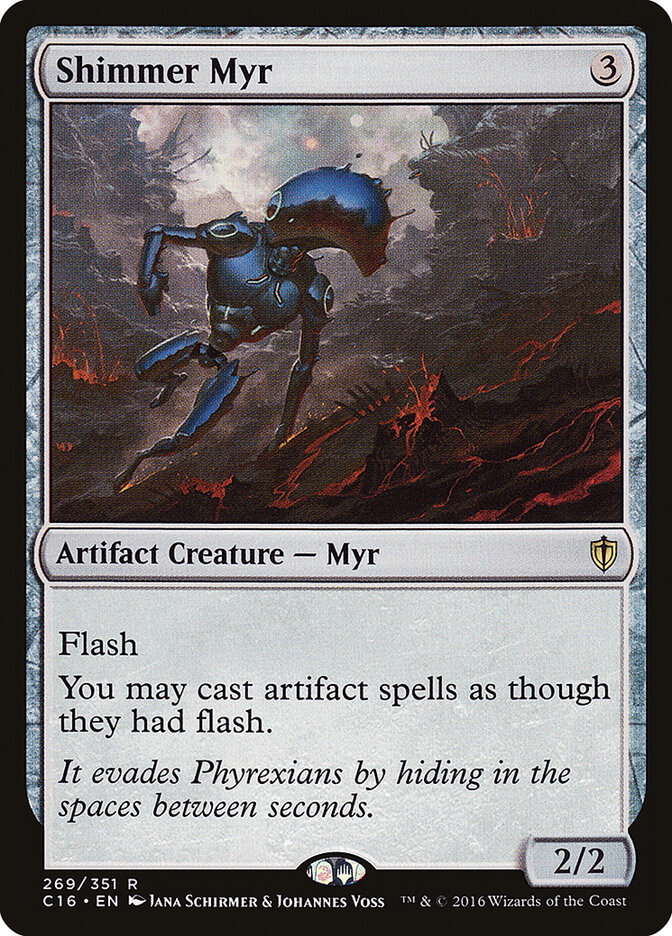Shimmer Myr card front