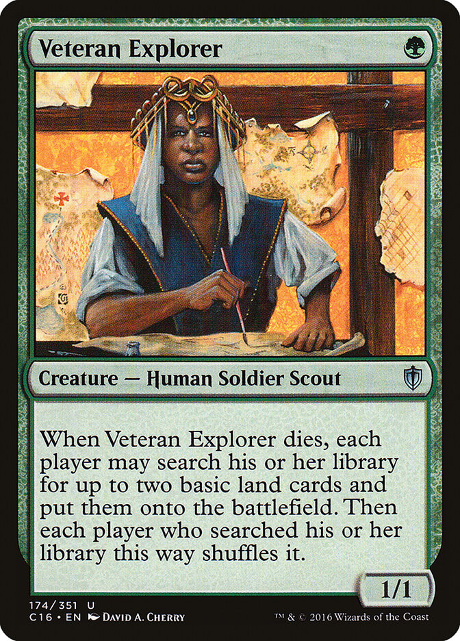 Veteran Explorer card front