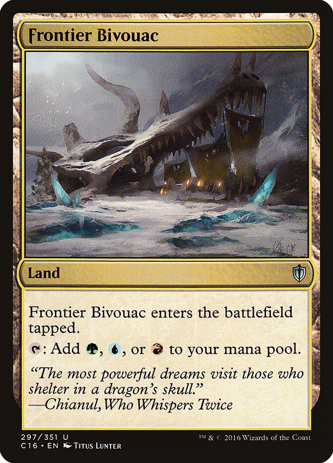 Frontier Bivouac card front
