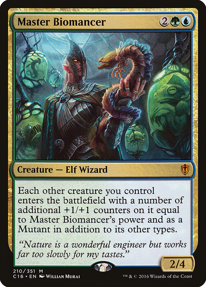 Master Biomancer card front