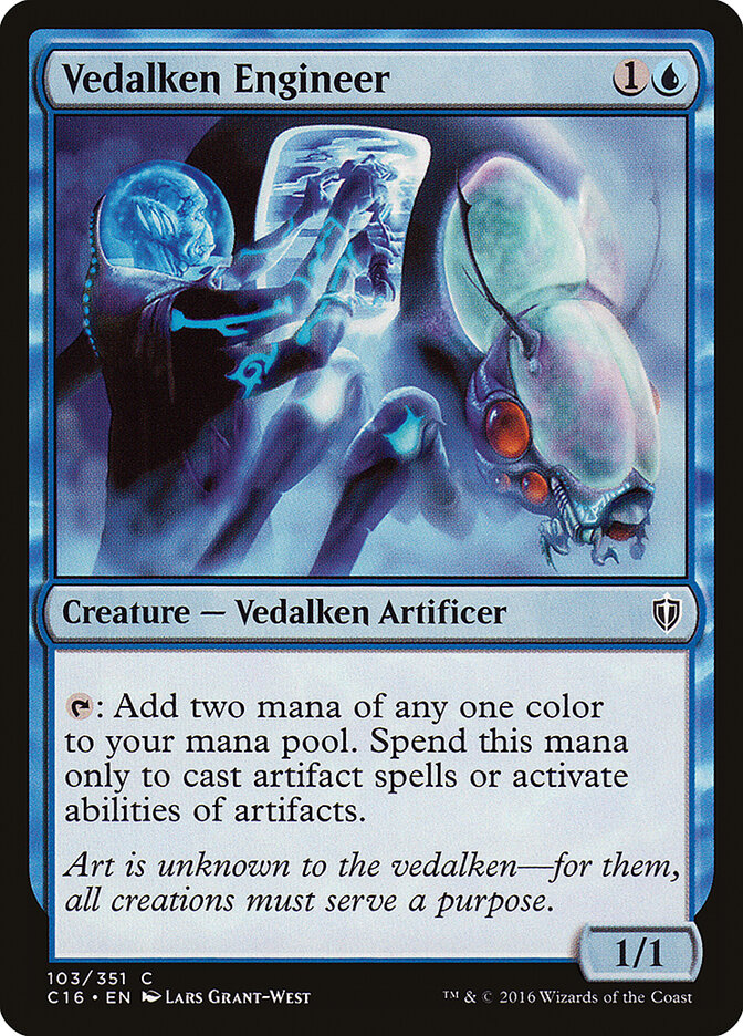Vedalken Engineer card front