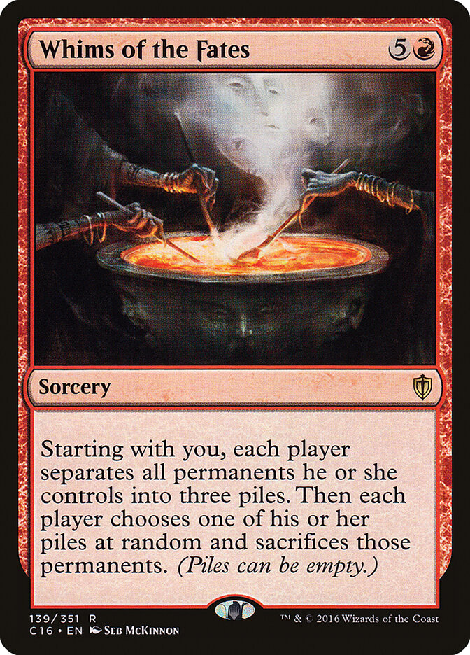 Whims of the Fates card front