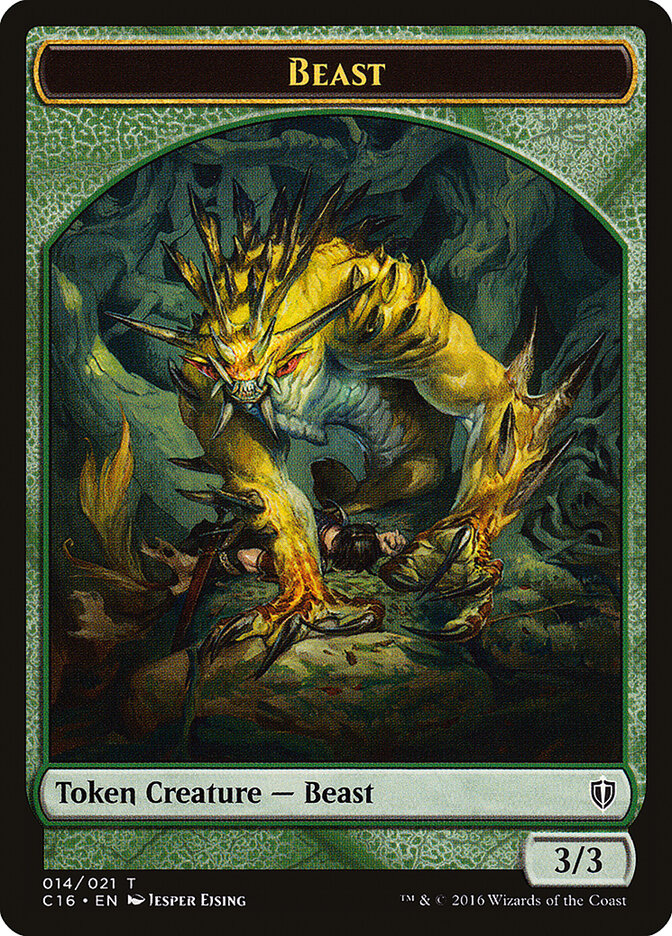 Beast card front