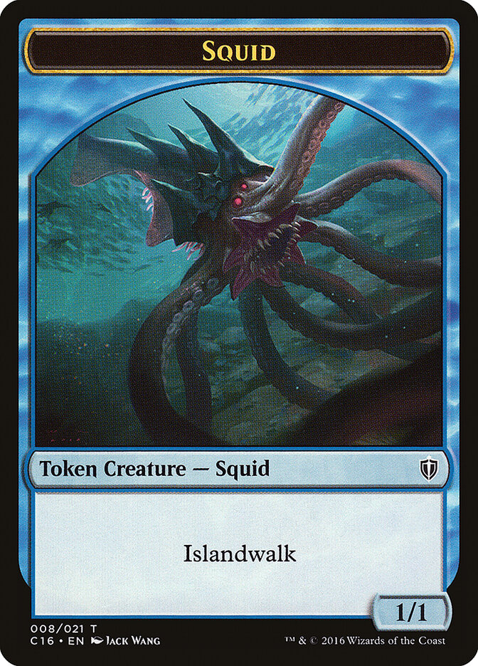 Squid card front