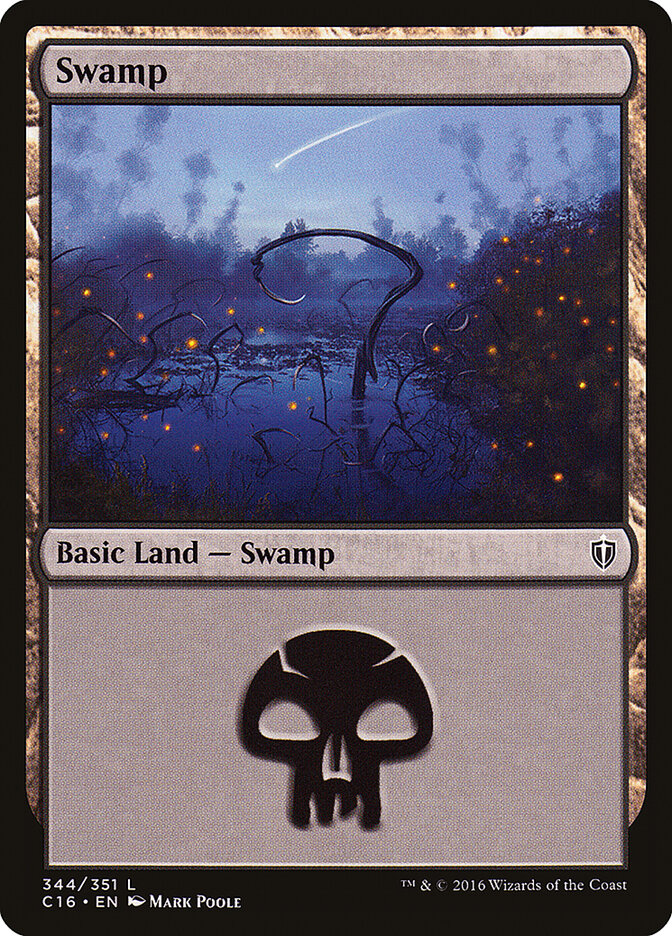 Swamp card front