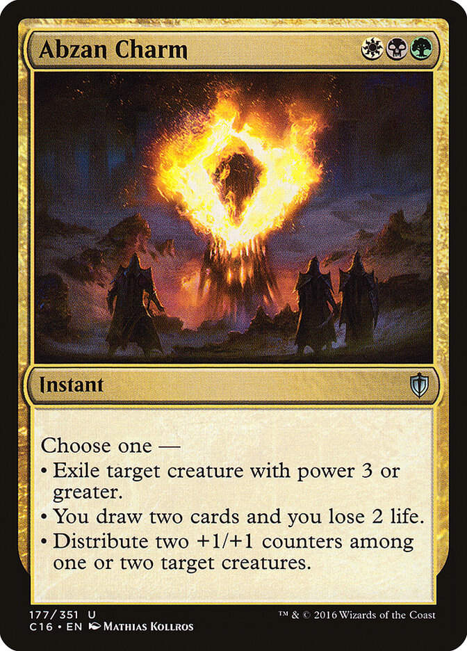 Abzan Charm card front