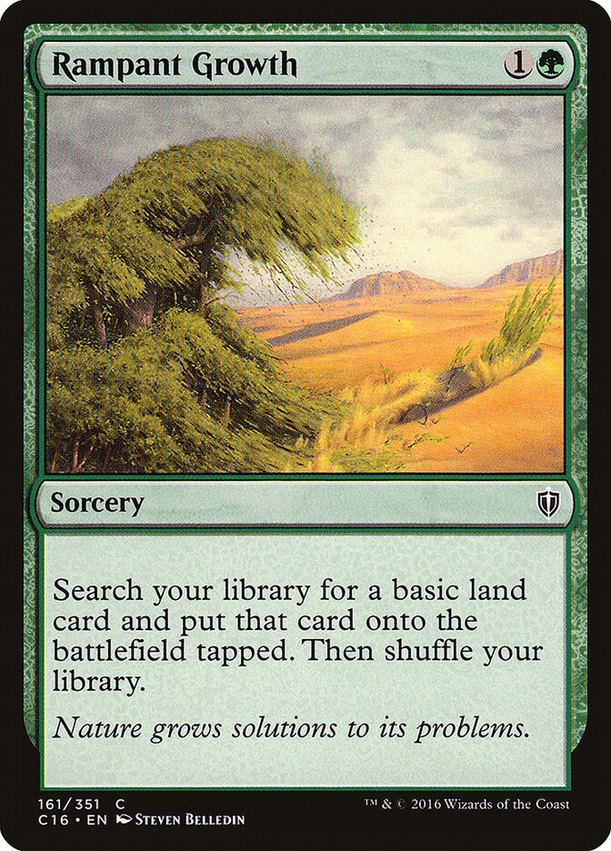Rampant Growth card front
