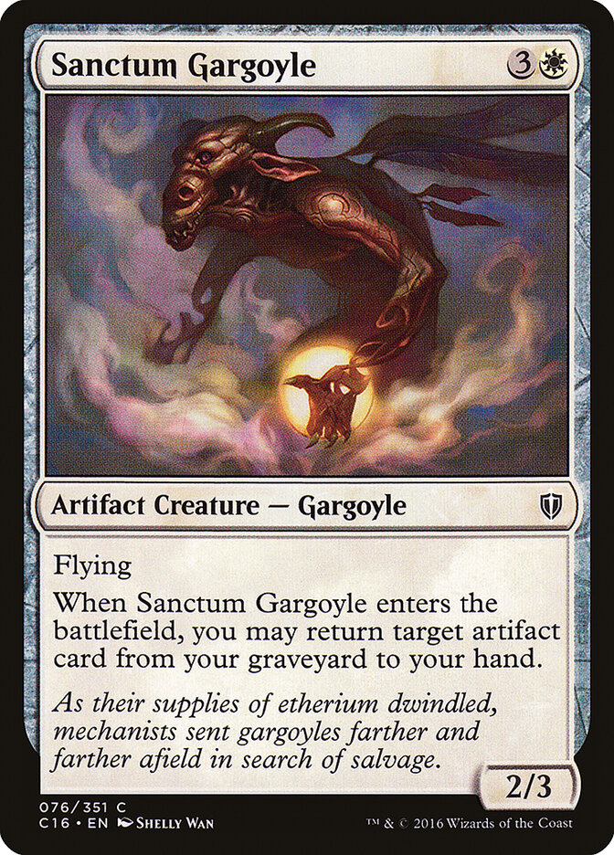 Sanctum Gargoyle card front