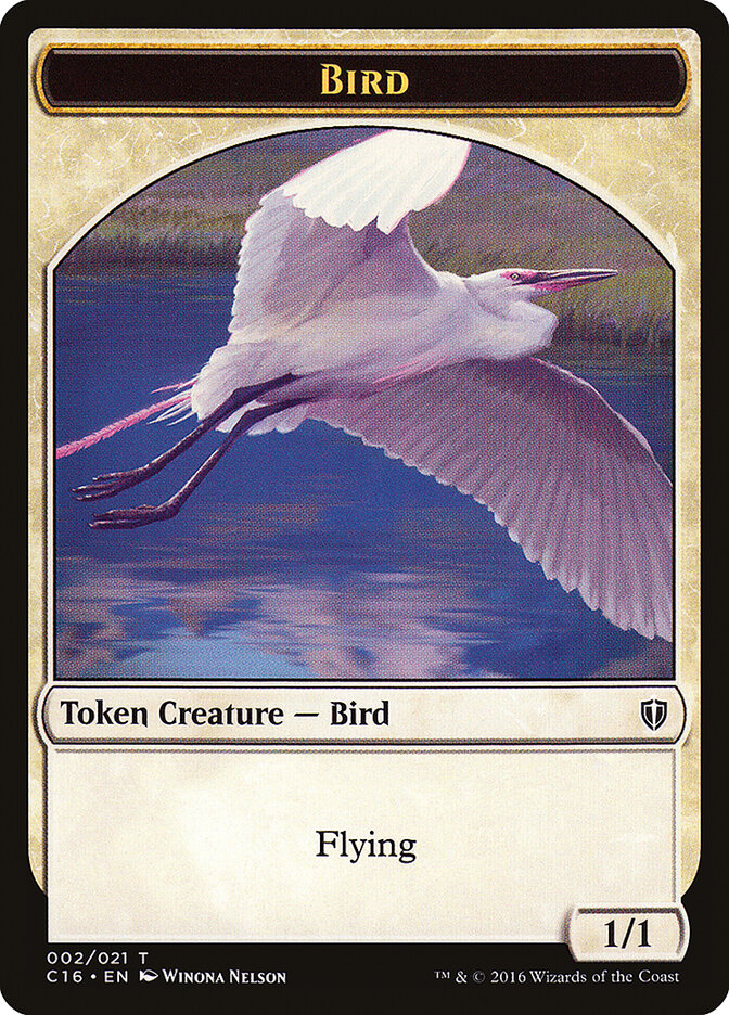 Bird card front