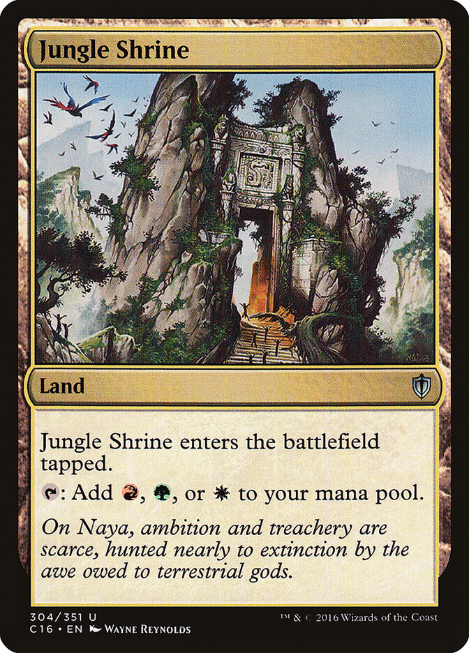 Jungle Shrine card front