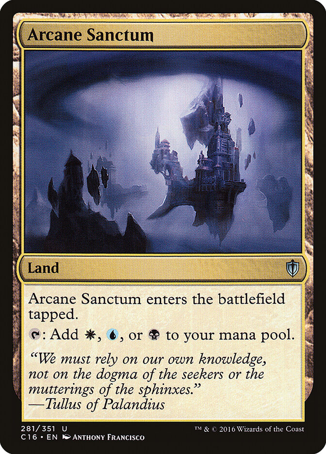 Arcane Sanctum card front