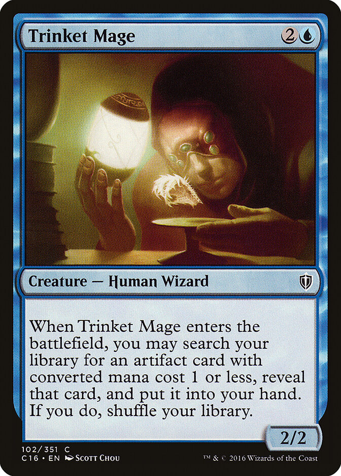 Trinket Mage card front