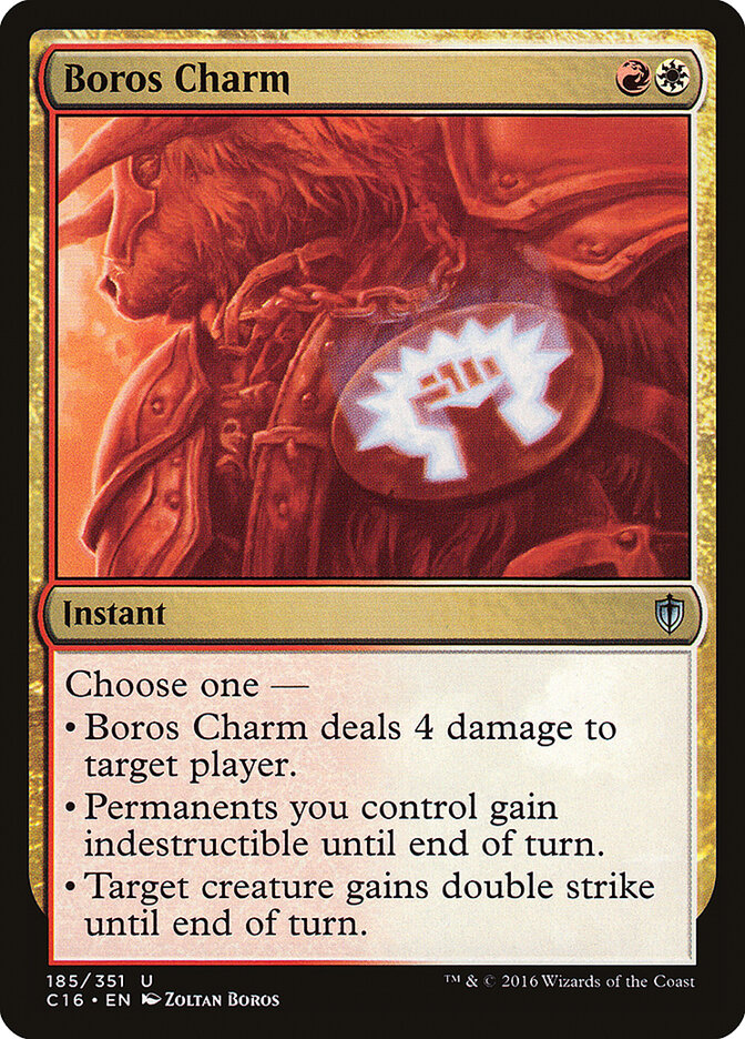 Boros Charm card front