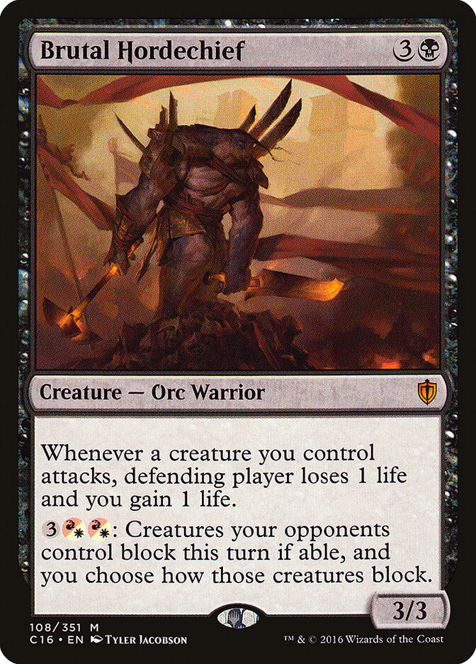 Brutal Hordechief card front