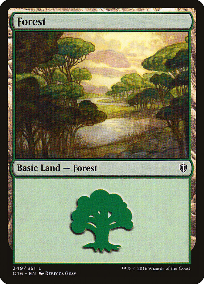 Forest card front
