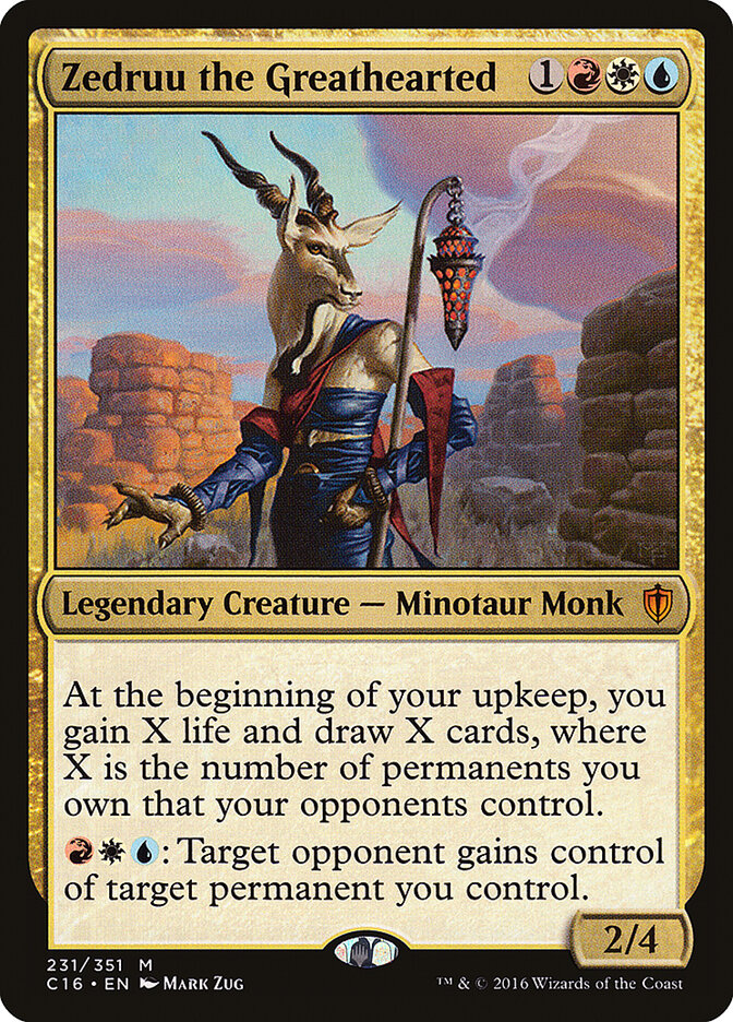 Zedruu the Greathearted card front