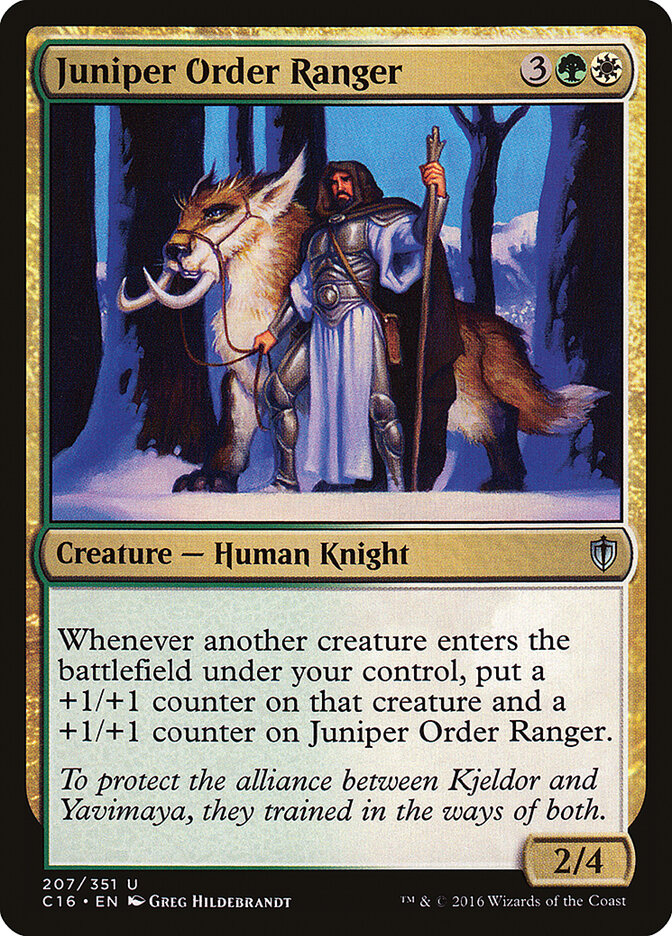 Juniper Order Ranger card front