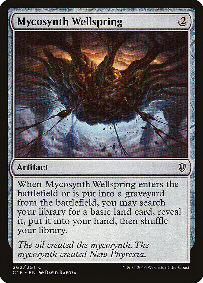 Mycosynth Wellspring card front