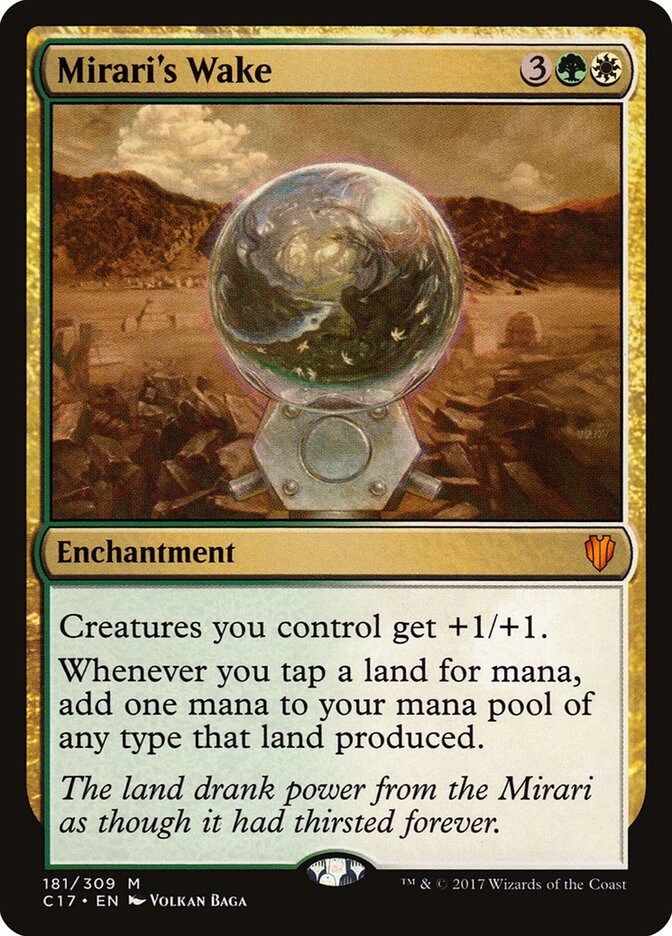 Mirari's Wake card front