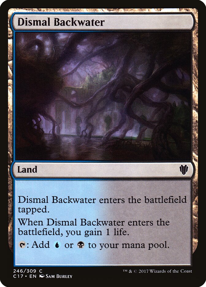 Dismal Backwater card front