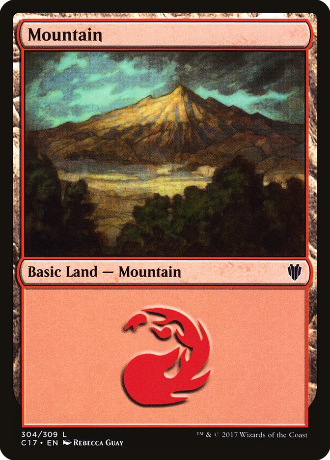 Mountain card front