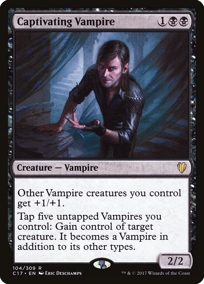 Captivating Vampire card front