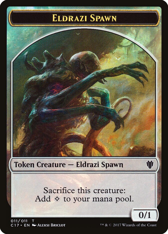 Eldrazi Spawn card front