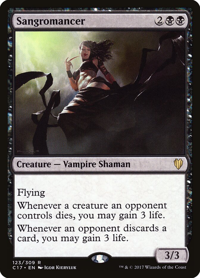 Sangromancer card front