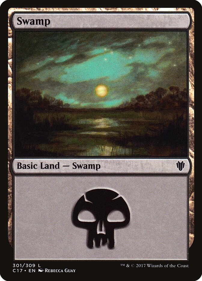 Swamp card front