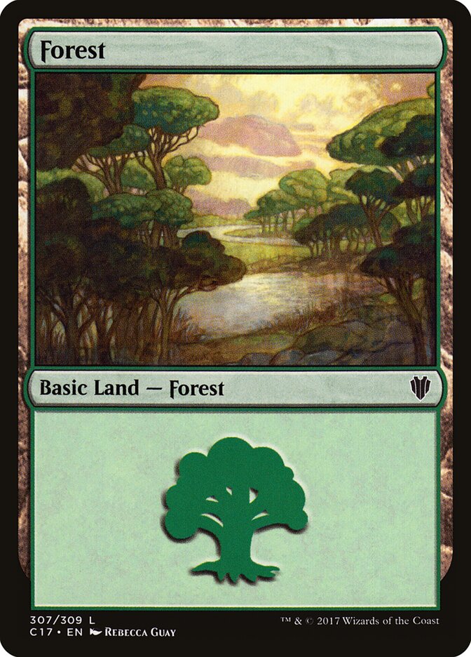 Forest card front