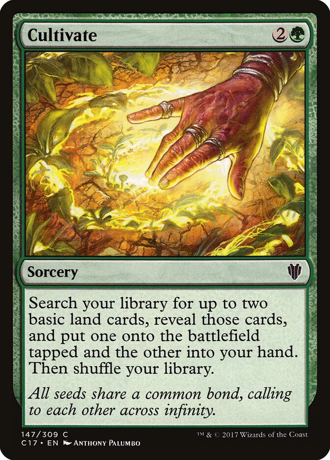 Cultivate card front