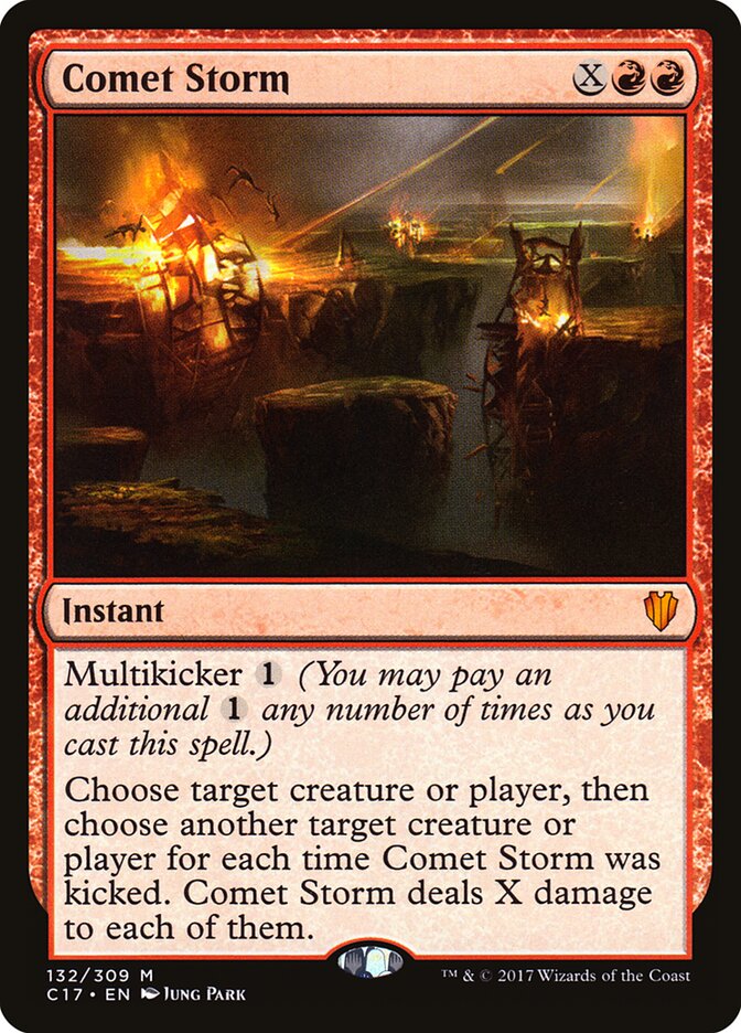 Comet Storm card front