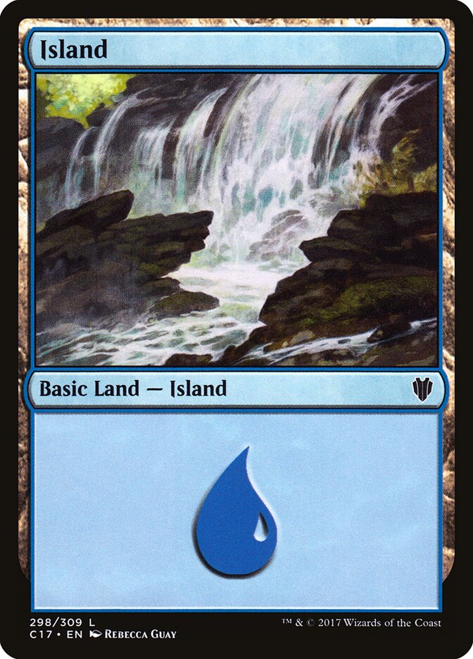 Island card front