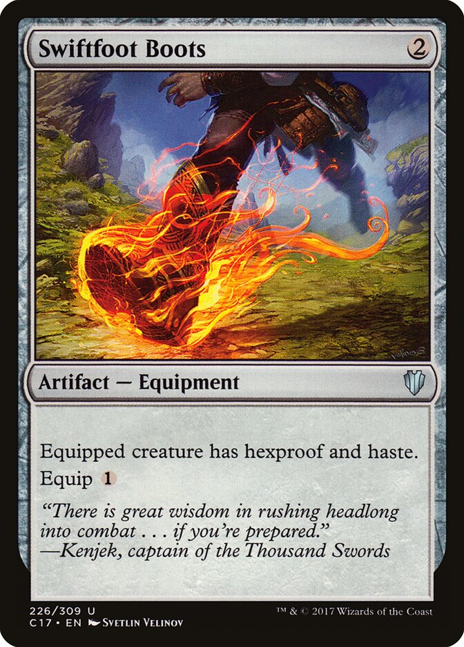 Swiftfoot Boots card front