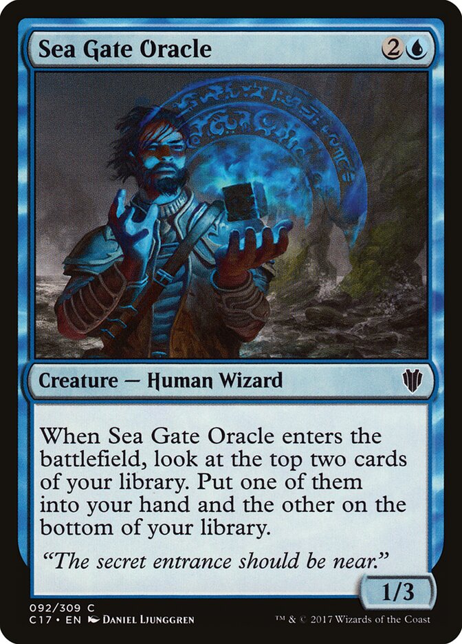 Sea Gate Oracle card front