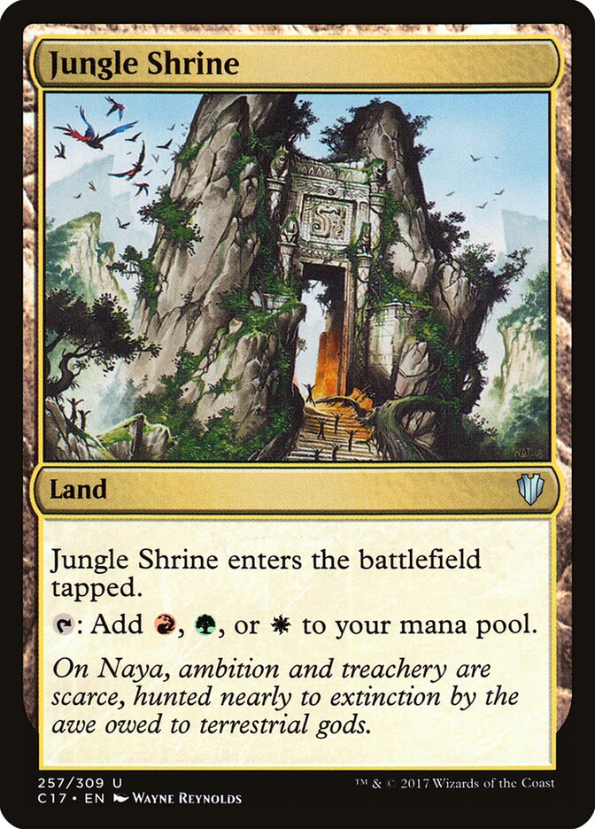 Jungle Shrine card front