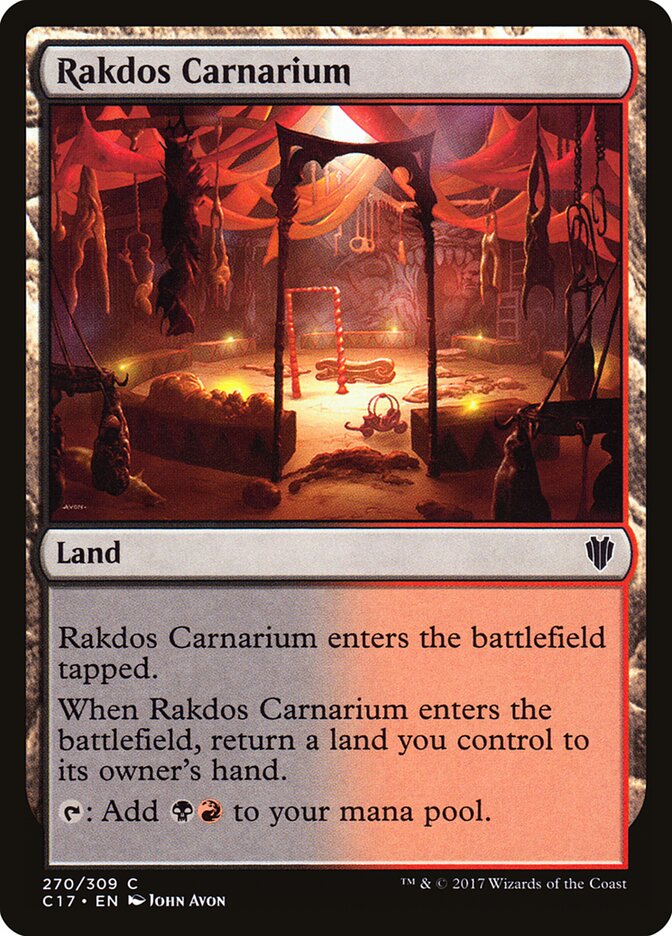 Rakdos Carnarium card front