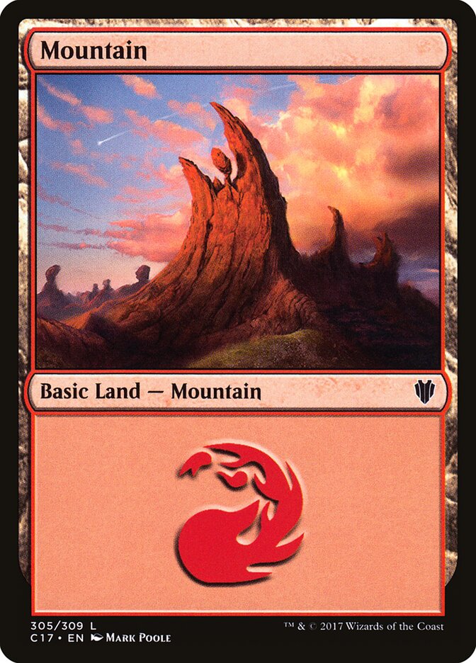 Mountain card front