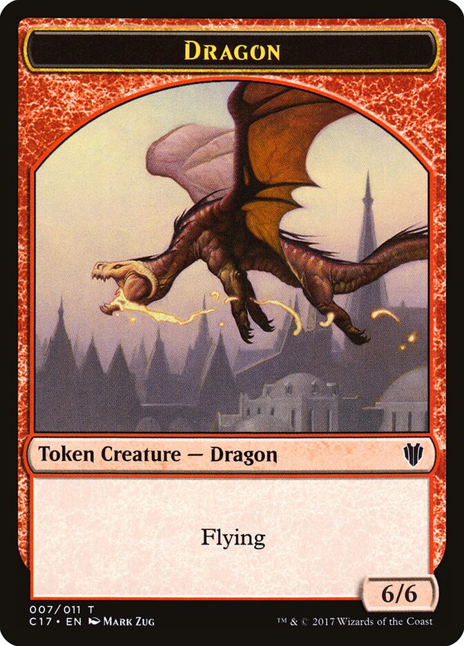 Dragon card front
