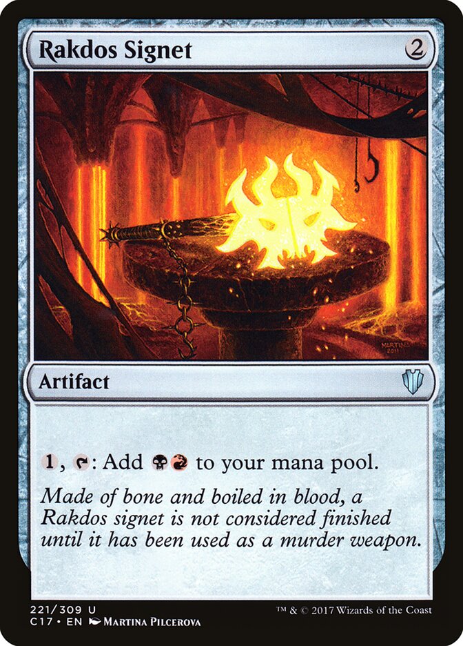 Rakdos Signet card front