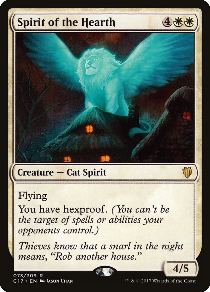 Spirit of the Hearth card front