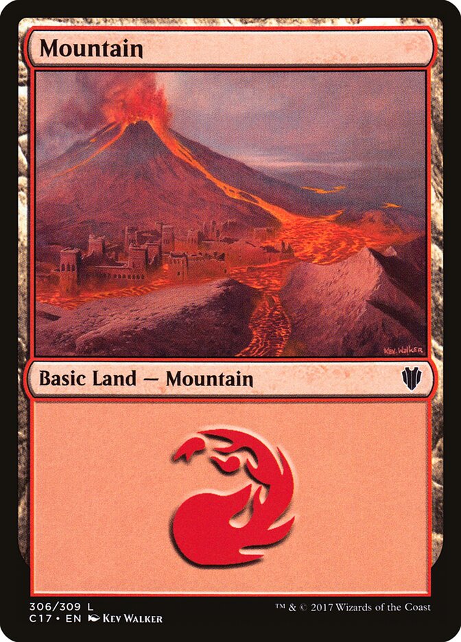 Mountain card front