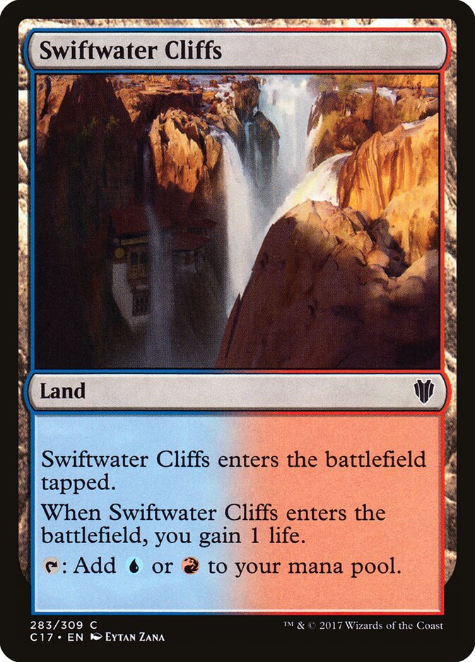 Swiftwater Cliffs card front