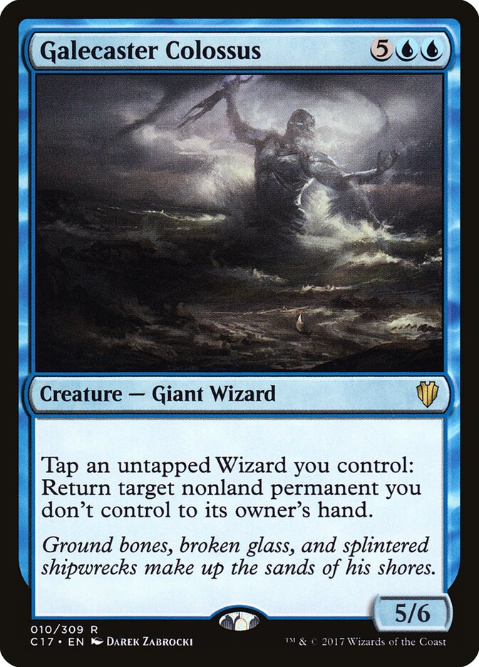 Galecaster Colossus card front