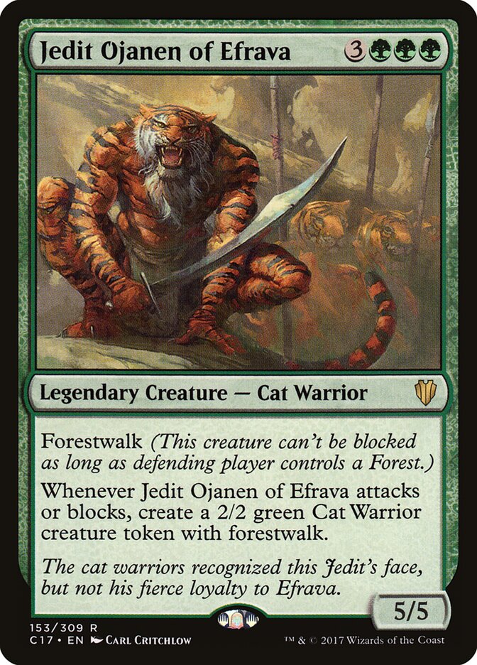 Jedit Ojanen of Efrava card front