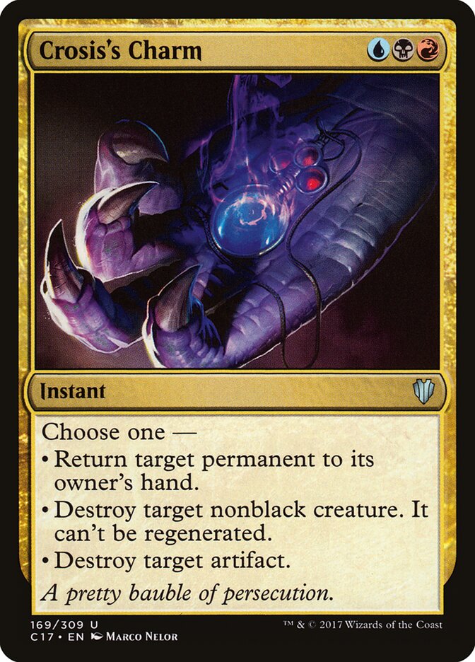 Crosis's Charm card front