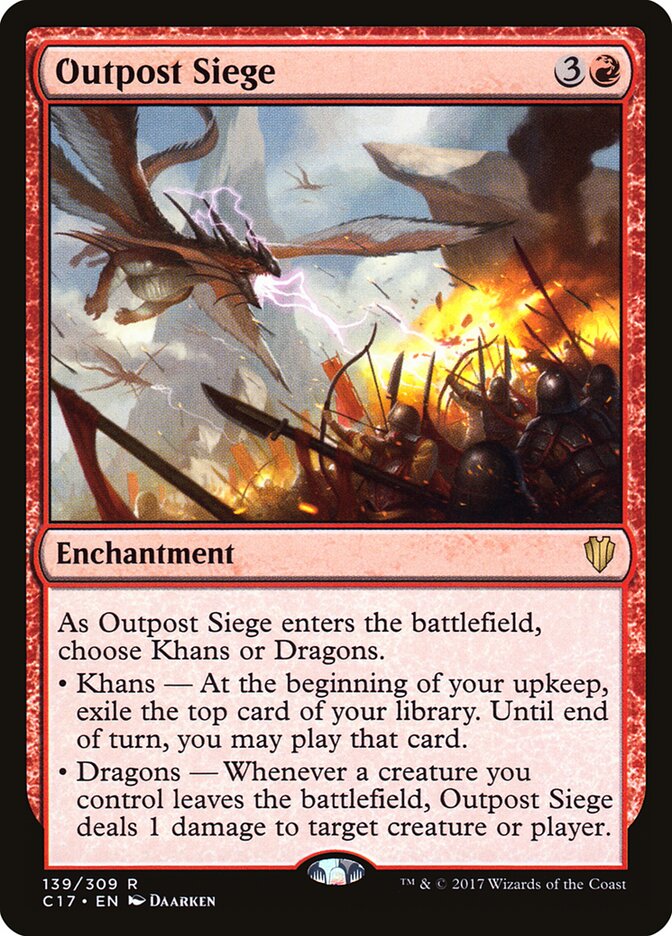 Outpost Siege card front