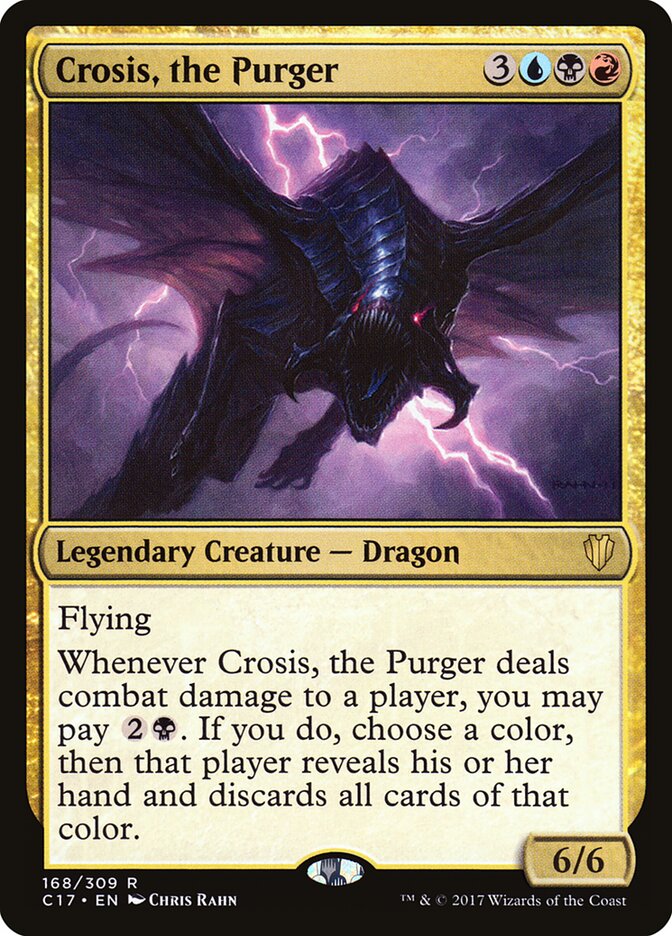 Crosis, the Purger card front