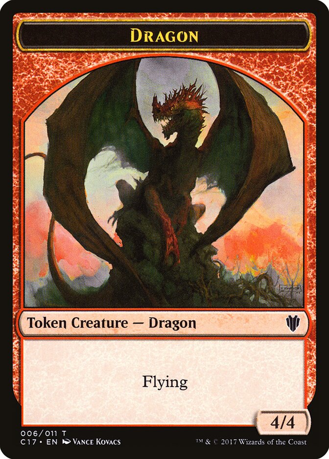 Dragon card front